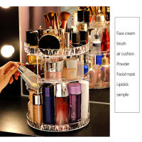 Organizador De Maquillaje 360 Grados Rotativo Transparente Y De Moda Almacenamiento Multifuncional De Cosméticos En Unidad De Plástico Tamaño 34x28x23.5cm - details 9