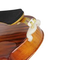 M MBAT Almohadilla De Hombro Para Violín De Madera Sólida Con Espuma Cómoda Accesorios Para Instrumentos De Cuerda Tamaños 1/2 4/4 - details 9