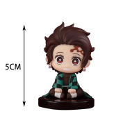 Set De 15 Figuras Q Demon Slayer Con Tanjiro Nidouzi Inosuke Zenizu Muñecos De Acción Modelo De Película Juguete Para Coleccionistas - details 12