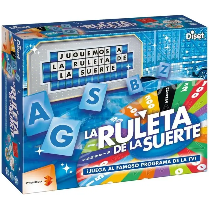 LA RULETA DE LA SUERTE DISET  JUEGO DE MESA (33146206) - 1