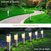 Luces Solares Para Jardín Y Patio Impermeables LED Iluminación De Camino Incluidas Baterías Auto Contenida Para Jardín Pista De Escenario Y Atracciones - details 2