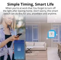 Interruptor Inteligente WiFi Tuya RF433Mhz Con Timer Y Control Por Voz De Alexa Y Google Home Para El Hogar Automatizado - details 4