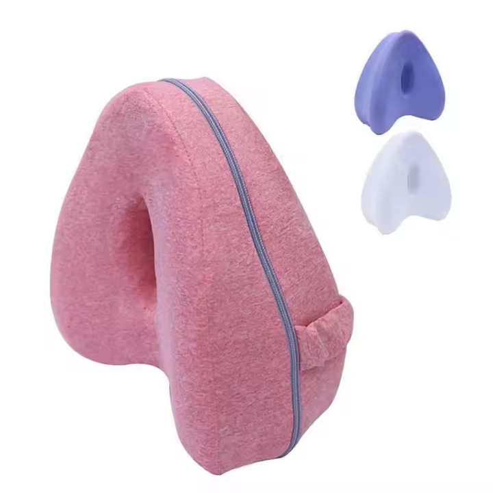 Knee Pillow for Side Sleeper Leg Pillow Home Foam Pillow Sleeping Orthopedic - 1