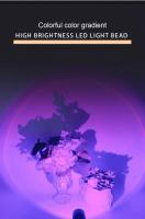 Lámpara De Proyección De Atardecer RGB Luz Nocturna LED Para Fotografía Selfie Fiesta Decoración De Sala De Estar Y Dormitorio - details 5