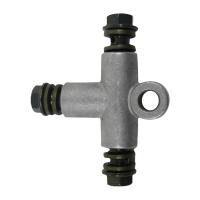 Tee De Freno Para Coche 3 Caminos 10mm Tornillo De Reemplazo Banjo Con Pie T Y 3 Tornillos Macho Para Línea De Freno Y Motocicleta ATV - details 2
