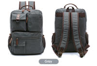 Mochila De Lona Para Hombres MARKROYAL Bolso De Hombro Para Estudiantes Con Capacidad Para Portátil De 15 Pulgadas Bolsa Escolar Casual Para Adolescentes - details 10