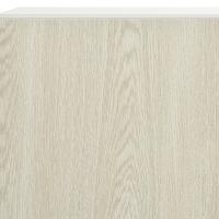 HOMCOM Mueble de Salón para TV Conjunto Mueble de TV con Mesa para Televisor 150x31,5x40 cm y Estante de Pared 95,5x16x60 cm Estilo Moderno Natural - details 3