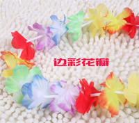 100pcs Coronel De Flores Artificiales Para Navidad En Estilo Hawaiano Decoración De Puerta Para Fiestas Luau Torpil - details 14