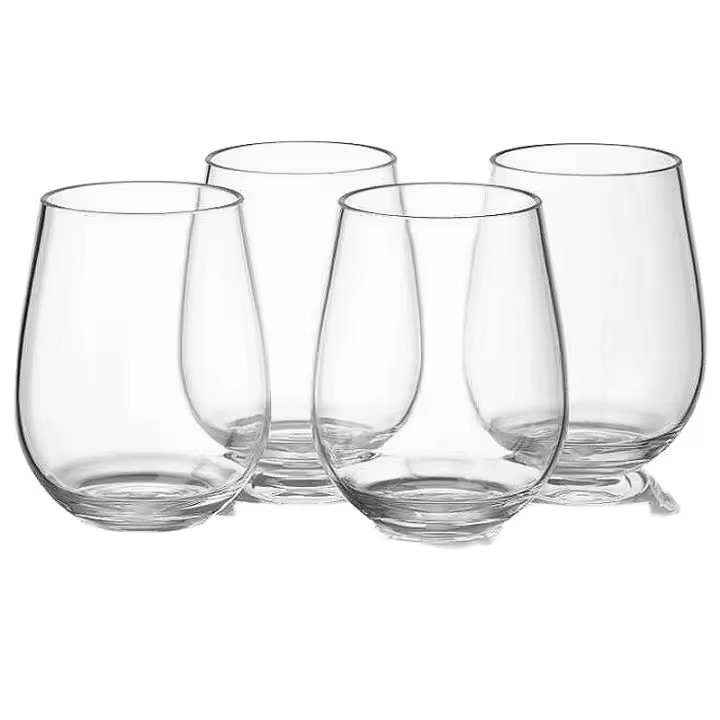 2 Pcs/Lots Vaso De Agua De Plástico Transparente Inquebrantable De 16OZ Gran Capacidad Para Jugos Y Leche Vaso Redondo Ecológico Para El Hogar - 1