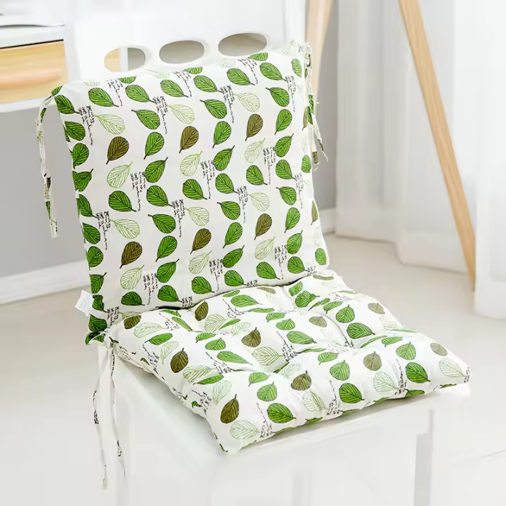 Cojín De Silla Con Soporte De Espalda 2-en-1 Para Sentarse Prolongado Trabajo Estudio Imprescindible Cojín De Oficina Clase Hogar Material De Espuma De Memoria - 1