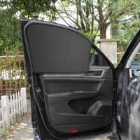Protector De Ventanas De Coche Con Magnetismo UV Protección Cortina De Sol Doble Cara Cubierta De Ventana Protector De Ventana Film Negro - details 8