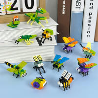 HUIQIBAO Bloques De Construcción 12 En 1 Modelo De Insecto Moc Fly Bee Ciudad Juguete De Puzzle Para Niños Edad Recomendada 14+ - details 0