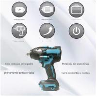 Llave de Impacto Eléctrica 600N Sin Escobillas - Carga Rápida, Torque Profesional para Talleres y Construcción (Tecnología Alemana, Durabilidad Industrial) - details 1