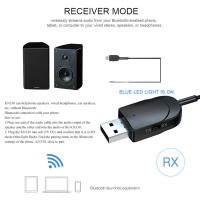 -Adaptador de Audio 3 en 1 con Bluetooth, receptor USB, transmisor de 3,5mm, conector auxiliar, Dongle para TV, PC, coche, música, reproductor de CD MP3, altavoz - details 7