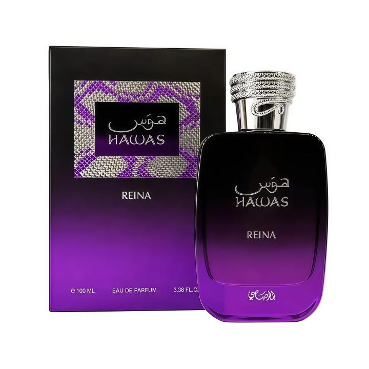 Rasasi Hawas Reina Rasasi para Hombres y Mujeres Fragancia Sofisticada con Notas Afrutadas Florales y Gourmand 100ml — oferta en Miravia
