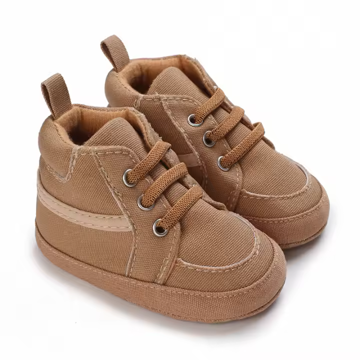 Zapatillas De Bebé Niño Niña Recién Nacido Casual Suela Suave Antideslizante Primeros Pasos Crib Shoes Talla True Fit - 1