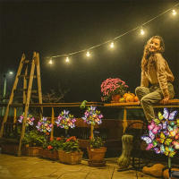 Luces Solares LED Para Jardín IP65 Impermeables Decorativas Para Camino De Piedra Y Sendero De La Casa Luz De Mariposa - details 7