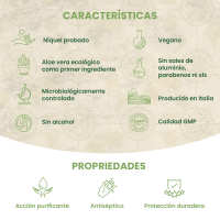 Árbol del Te Desodorante Árbol de Te 50 ml con Aloe Vera Ecológico - details 1
