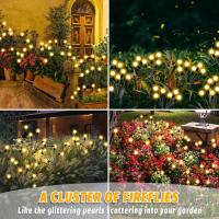 Luces Solares LED Para Jardín Y Exterior Iluminación Eficiente Energía Solar Aves De Noche Luz De Jardín Y Paisaje Moderno IP67 - details 0