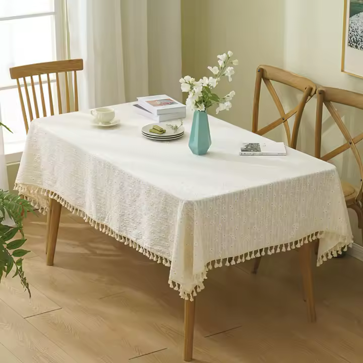 Mantel de Algodón Lavable Mantel rectangular 110x170 cm - 1