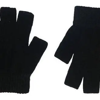 Guantes Deportivos sin Dedos Talla Única Ideales para Esquí - 1