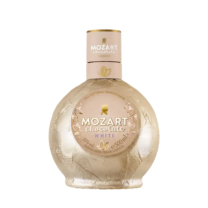 CREMA PREMIUM MOZART WHITE CHOCOLATE CREAM 50CL 15% - 1