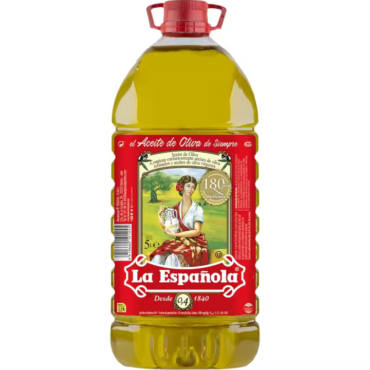 Aceite de Oliva LA ESPAÑOLA 1840 5L Ideal para Salsas - 1