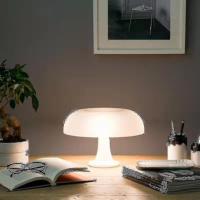 Lámpara de Mesa Led with form De Seta de diseño Italiano para iluminación decorativa de decoración de Sala de estar, Dormitory, Hotel (Naranja) [HK] - details 3
