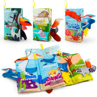 Libro Tactil Para Bebés Recién Nacidos 0-6 Meses Juguete De Montessori Educativo Suave Y Seguro Para Niños - details 0