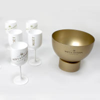 SpazioLuzio - Copa de Champán Moet & Chandon en Policarbonato Blanco de Alta Calidad 500ml - details 1