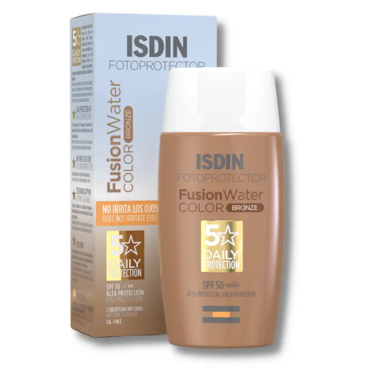 ISDIN SOLAR SPF 50 FUSION WATER COLOR BRONZE 50 ML - 1