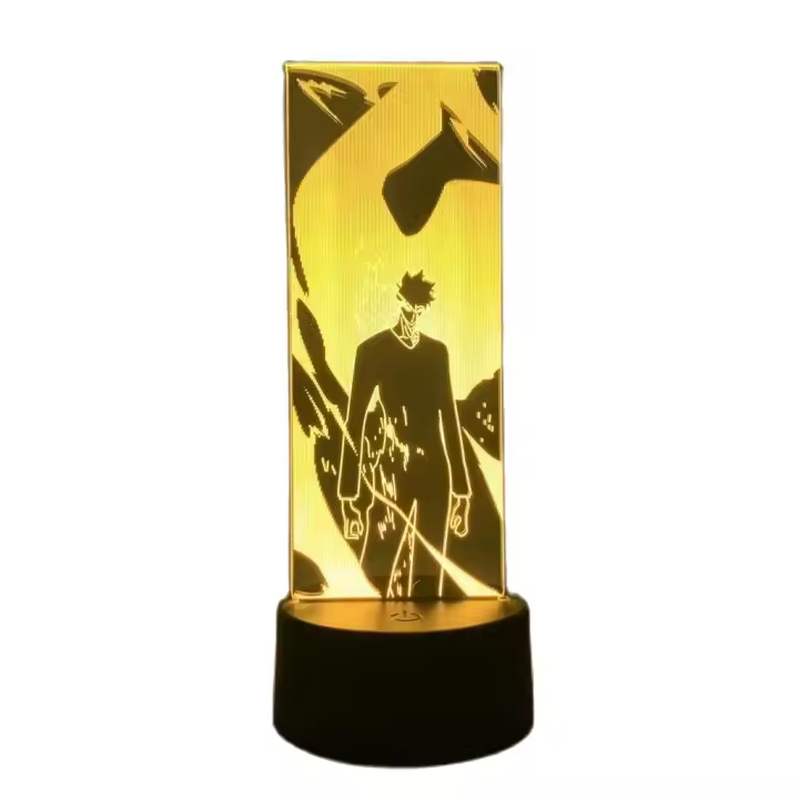 Figura De Acción Anime LED Solo Leveling Acrylic Iluminación Para Niños Y Adolescentes Decoración De Dormitorio Para Niños Regalos De Manga - 1