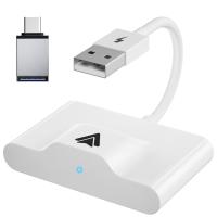 Adaptador De CarPlay Inalámbrico Para Android/Apple Con Cable a Inalámbrico Dongle Plug And Play Conexión USB Adaptador De Auto Universal - details 11