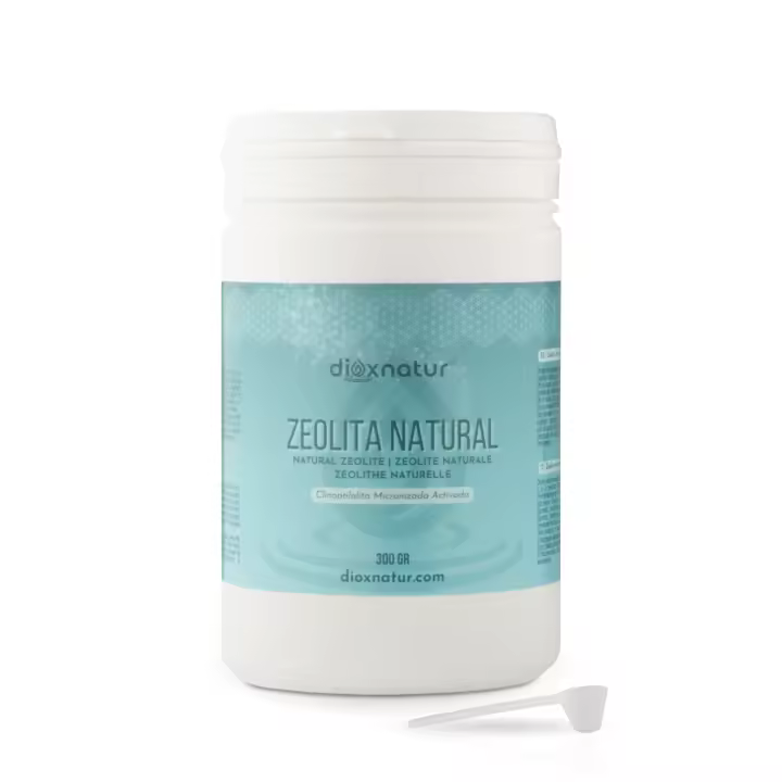 Dioxnatur® Zeolita Natural Clinoptilolita Micronizada Polvo (300 gr) - 1
