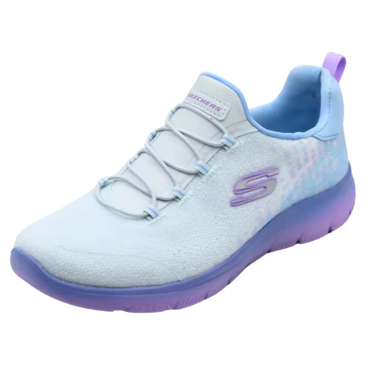 Deportivas Skechers Summits - Morning Glow De Monomalla Textil Para Mujer En Color Color Azul Y Morado - 1