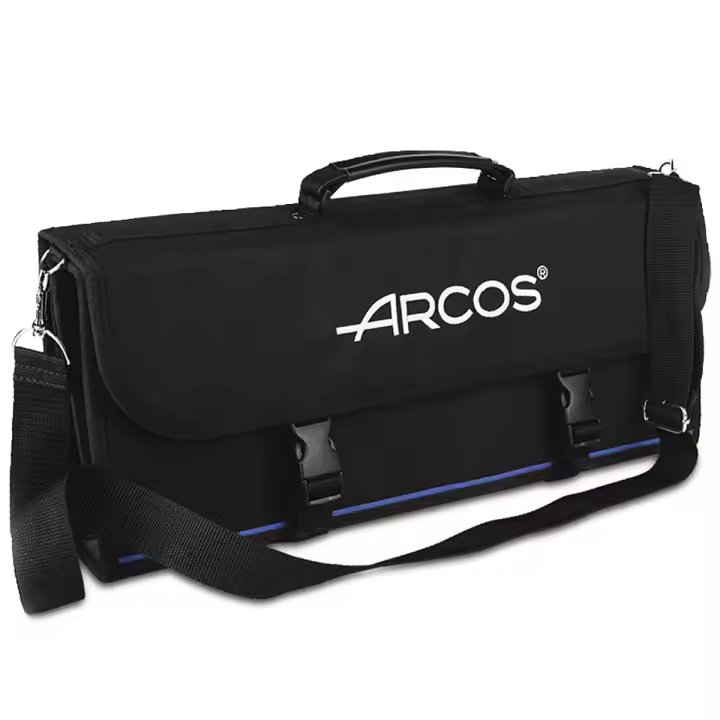 ARCOS Accesorios - Maletín para Cuchillos (Capacidad: 17 Piezas) - 100% Poliester - Color Negro (Sin Cuchillos) - 1