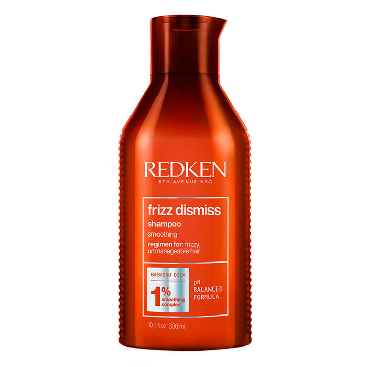 Redken Frizz Dismiss Champú Anti-Encrespamiento para Cabellos Rizados, 300ml