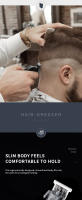 Cortadora De Pelo Sin Cable Komingdon Youpin Para Barbero Profesional Corte De Pelo Para Hombres Máquina De Barba Tienda De Barbero - details 4