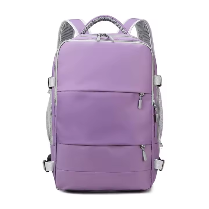 Mochila de viaje de gran capacidad para Mujer, Bolso de Día informal, impermeable, antirobus, Con Correa de equipamiento y Puerto de carga USB - 1
