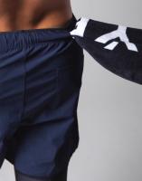 Shorts Deportivos Para Hombre Entrenamiento Correr Doble Capa Antiglareante Secado Rápido Fitness Shorts - details 10