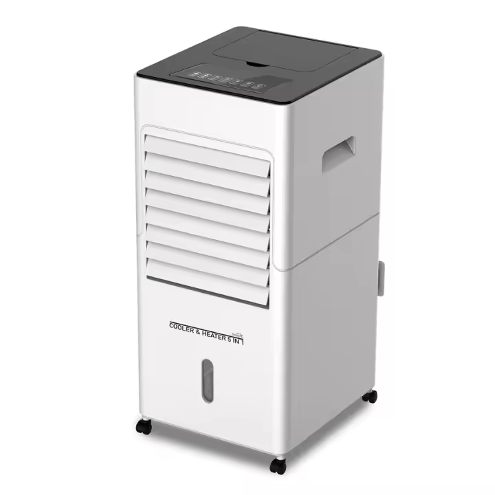 STARLYF Ventilador enfriador portátil,  2000W, Climatizador, humidificador y purificador, Calentador de aire eléctrico, Ideal para hogar, Hotel, Mando a Distancia, 6 Litros - 1