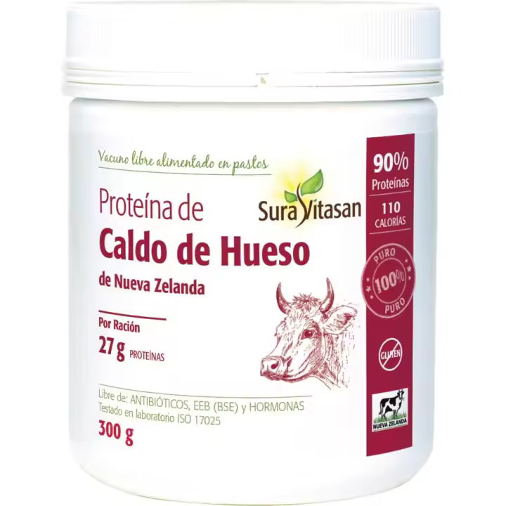 Proteina de caldo de hueso 300grs. Sura vitasan - 1