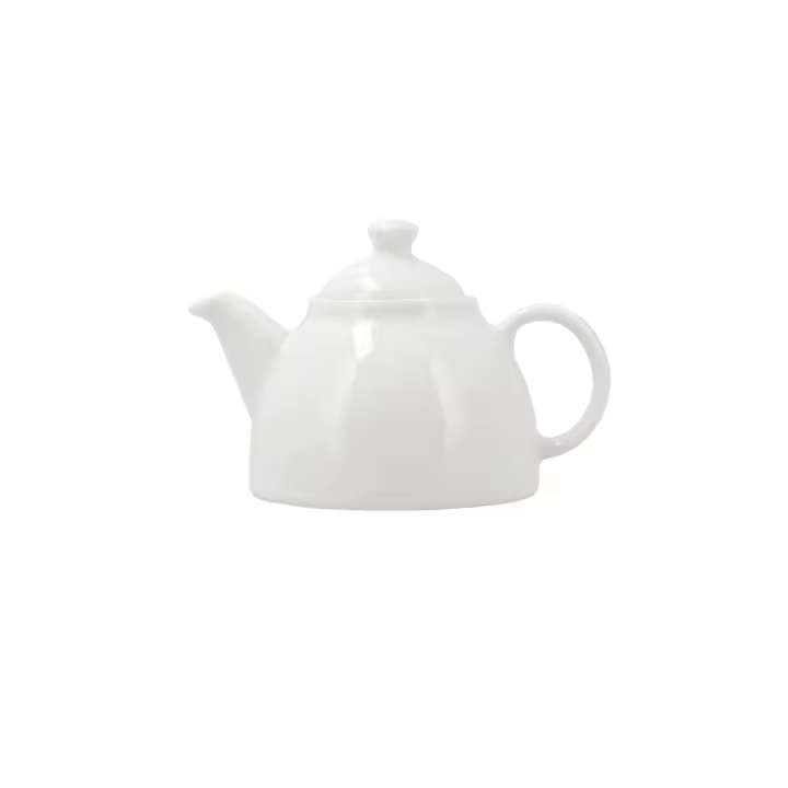 BIDASOA SERENITY HYDROZERO Tetera Porcelana 63CL Blanco Brillo Acabado profesional de alta resistencia Extra resistente - 1