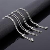 Cadena De Extensión Para Pulsera Ajustable De Acero Inoxidable 10 Piezas 9-1/2"(24cm) Con Terminales De Bola Para Mujer - details 3