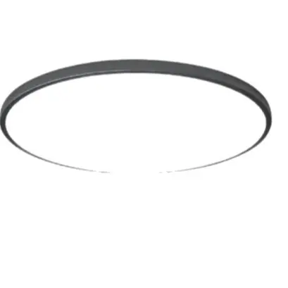 Lámpara de techo LED, diámetro de 30 cm, 24 W, lámpara de techo moderna, blanca simple, no regulable, para dormitorio, pasillo, sótano, balcón, baño, cocina. - 1