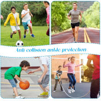 1 Par De Protecciones Para Tornillos De Fútbol Y Baloncesto Soporte De Pies Doble Cara Guardia De Tornillo Material EVA Y Poliéster - details 10