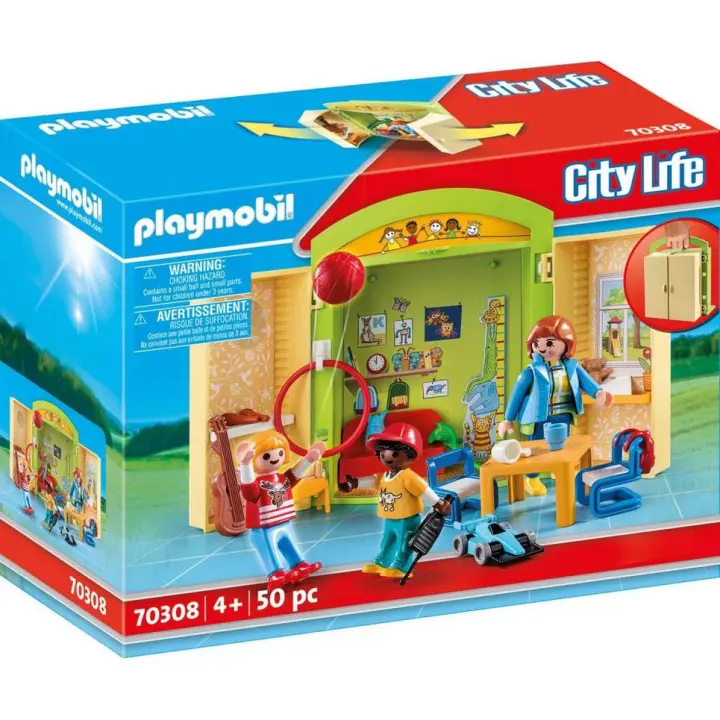 PLAYMOBIL Cofre Guardería 70308 Juguetes Minifiguras - 1