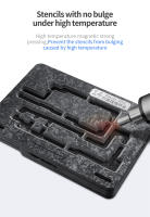 Plataforma De Reflambeo QIANLI Para Series iPhone X 11 12 13 14 Con Estación De Plantación De Cinc Y Stencil Herramienta Manual De Alta Calidad - details 34