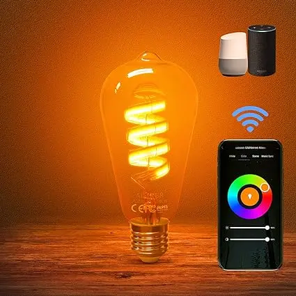 AISIRER Bombilla LED Wifi inteligente - 1