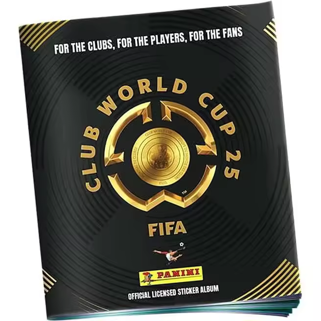 Álbum y 25 Sobres de Fifa Club World Cup 2025,Coleccionables Oficial de Panini - 1